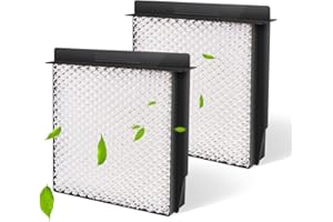 EAGLEGGO 1040 Replacement Wick for B40 B40-C Humidifier Wick Filter, Replaces Models 3D6100 5D6700 76D100 CM330ABLK CM330AWHT CM330DBLK CM330DWHT D46720 E35000 E27000 MA0300 MA0500-2 Pack