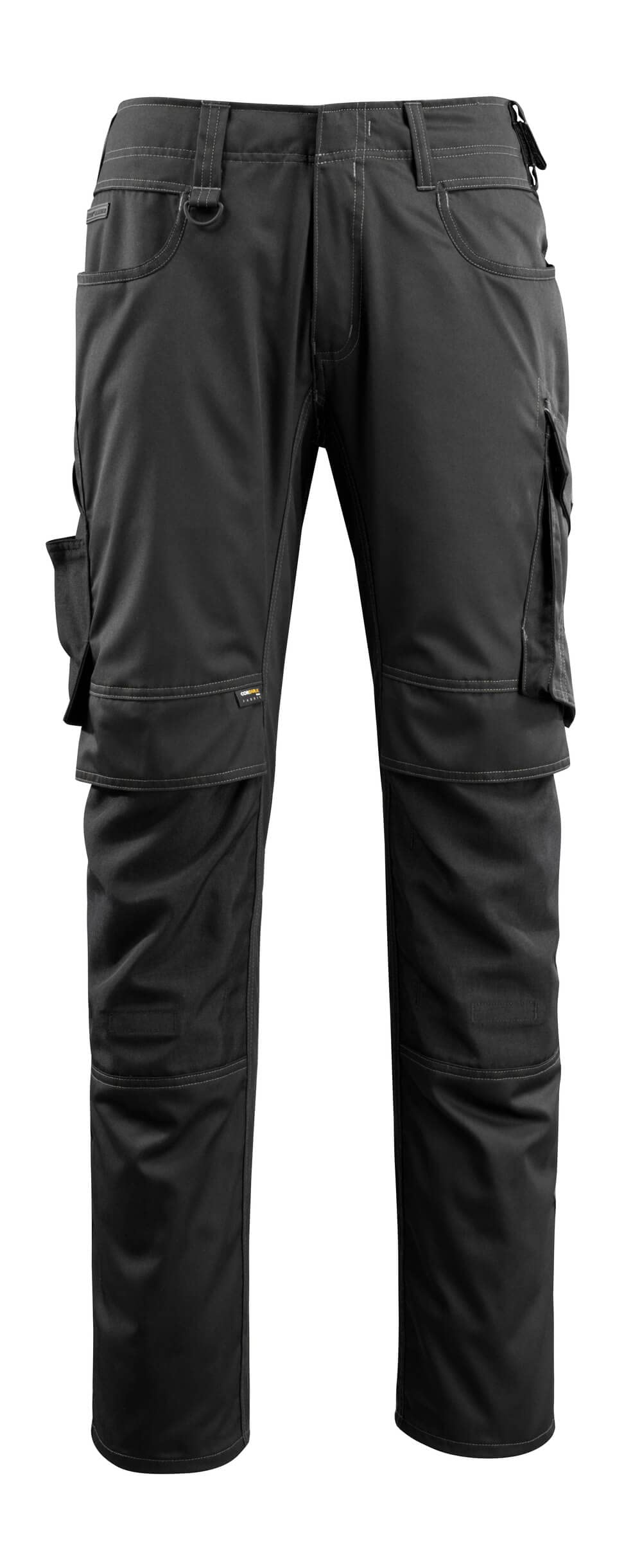 Mascot 16079-230-09 Lemberg Unique Extra Lightweight Trouser with Kneepad Pockets, Size 90C58, Black