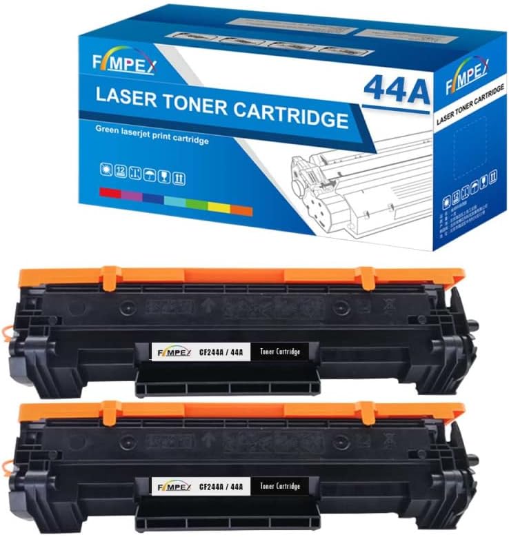 Fimpex CF244A 44A Toner Cartridge Black 2-Pack for HP LaserJet Pro M15 M15a