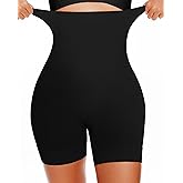 BESTENA Shapewear Shorts,High Waisted Shapewear for Women Tummy Control,Seamless Body Shaper Shorts Thigh Slimmer