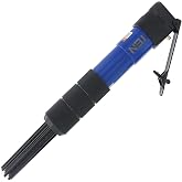 NEU PNEUPACTURE 12 Needles air Needle Scaler, Exhaust Front, Suitable for Rust Removal