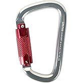 Fusion Climb Swift Lock Auto Locking Aluminum Carabiner - Lightweight and Strong for High-Altitude Workers, Hammocks, Camping Accessories,Hiking,Keychains,Outdoors and Gym,Dog Leash,Harness and Key Ri