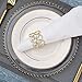 Feyarl Gold Napkin Rings Sparkly Crystal Beads Napkin Holders for Wedding Centerpieces Special Occasions Celebration Romantic Candlelit Banquet Festival Decoration(8pcs)