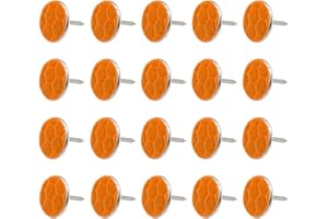 100pcs Reflective Trail Tacks, Trail Marking Nails, Glow Tacks for Hunting Camping Hiking Survival Outdoors Accessories