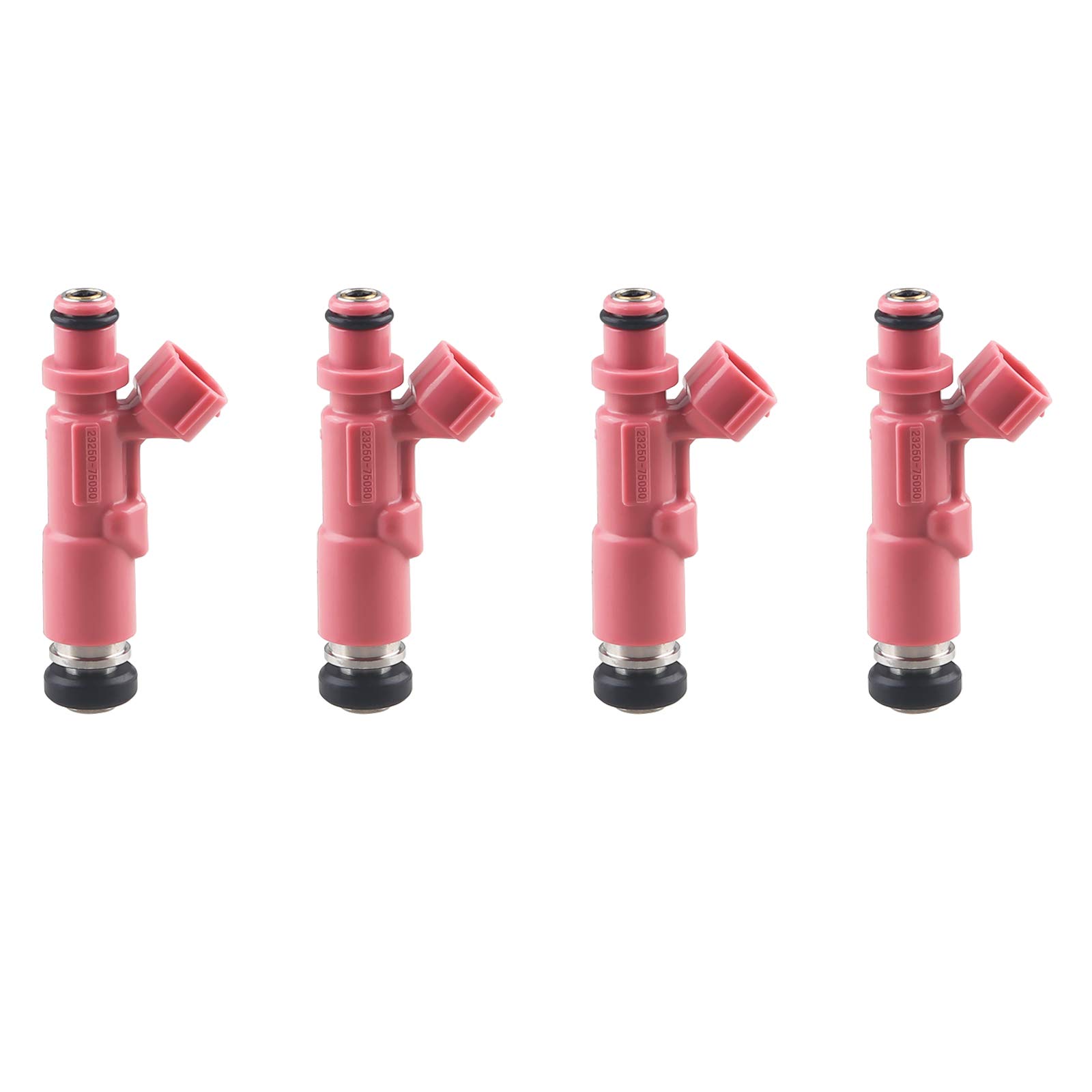 Photo 1 of JDMON Fuel Injectors Compatible with Toyota Tacoma 2.4L 2.7L 1999-2004,4Runner 2.7L 1998-2000 Replace 23250-75080 4Pcs