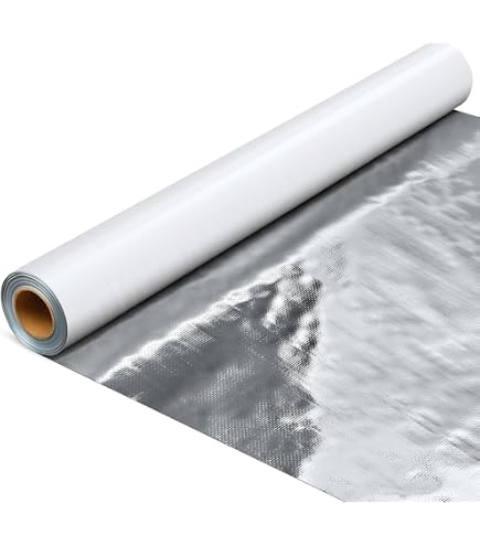 thumbnail image 2 of 1200 Sqft Reinforced Vapor Barrier – 4x300 Roll For Crawlspace, Pier Wrap, Roof Encapsulation 2 of 4