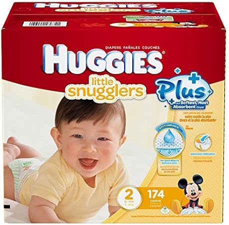 174 huggies size 2