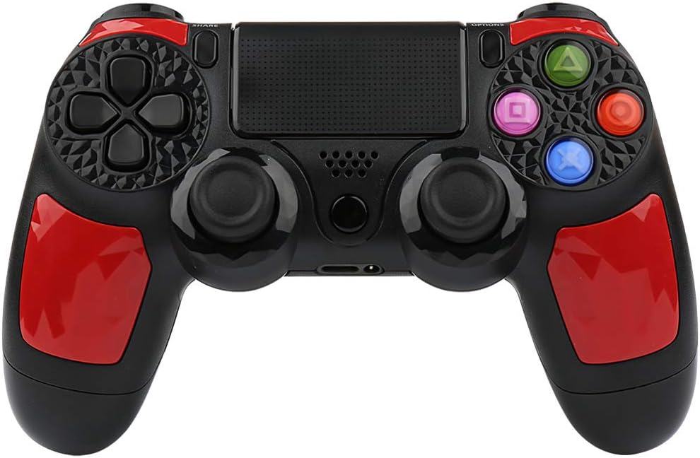 Wireless Controller for PS4,Bigaint Wireless Gamepad for PS4/PS4 Pro/PS4 Slim/,PC-Red