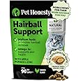 Cat Hairball Support Crunchy & Creamy Chews, Hairball Remedy Cat Treats, Furball Treatment, Supports Skin & Coat, Digestion, Vitamins & Hairball Medicine, Chicken (90-Day Supply)