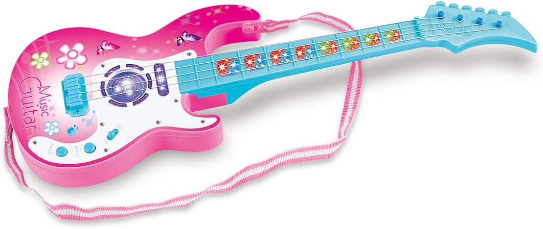 LoKauf Cute 4 String Classic Kids Electric Music Guitar Vhildren's Musical Instruments Toy