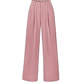 PRETTYGARDEN Wide Leg Pants for Women Trendy 2026 Fall High Waisted Business Casual Outfits Work Pant Trousers