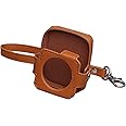 Muzen Brown Button Pocket,Portable Bag