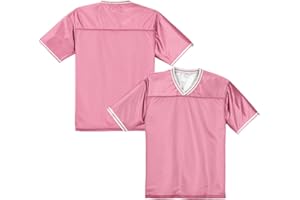 pod4soccer Football Jersey Blank Mesh Hip Hop Short Sleeve Shirt Plain Practice Sport Uniform Gift for Women S~XL