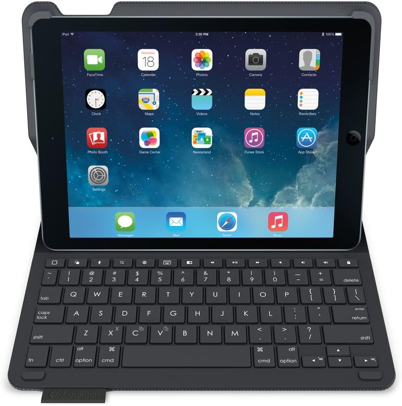Logitech Type+ iPad Case with Wireless Bluetooth Keyboard, For iPad Air