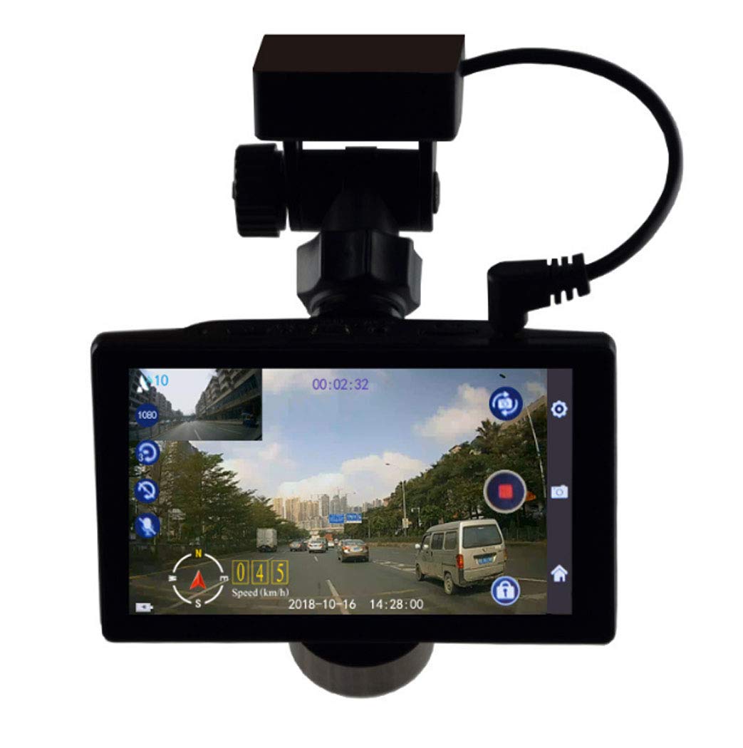 4インチ Lcd Ips デュアルレンズ車のダッシュボード Fhd 1080p ダッシュボードカメラ170&deg;ドライブ Dvr B07NQGB38D  