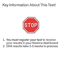 Rootine Nutrigenetics DNA Test Kit, at Home