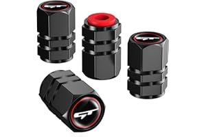 ANNLOYSKY 4PCS Tire Valve Stem Caps to Kia K3 Forte Cerato 2021-2024 GT Auto Accessories, Aluminum Tire Valve Cap Set, Corrosion Resistant, Universal Stem Covers for Cars Trucks Motorcycles SUVs Bikes