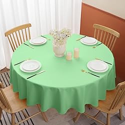 Softalker Round Tablecloth, Waterproof & Stain