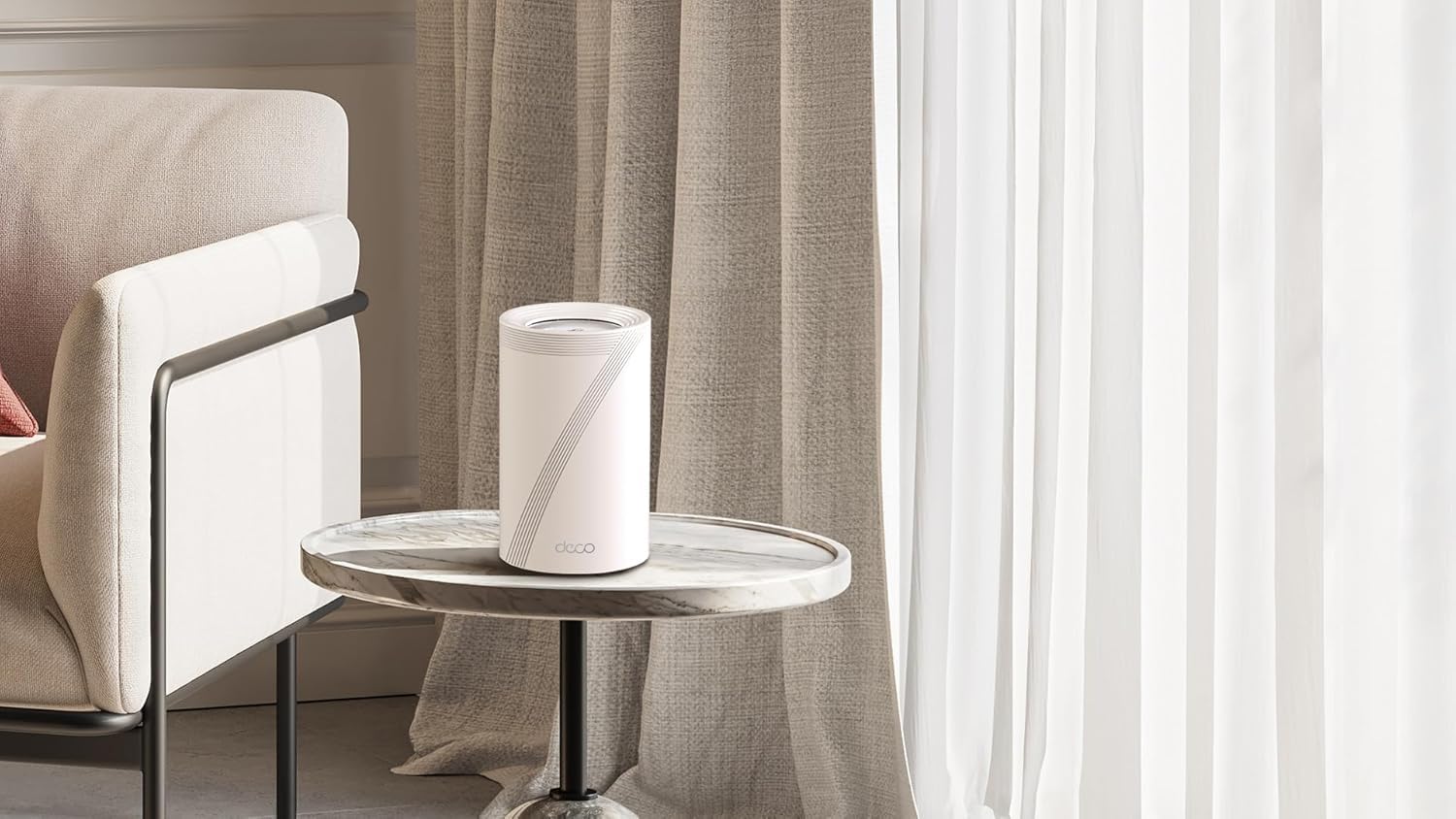 TP-Link Deco BE65(3-pack) BE9300Mbps Tri-Band Whole Home Mesh WiFi 7 System, 2.5G Port, Speeds up to 9214 Mbps, AI-Driven WiFi Booster, Connect Over 200 Devices, Ideal for Gaming&4K, Easy Setup