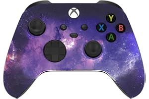 Microsoft Xbox Series X/S Wireless Bluetooth Controller Xbox Series Custom Soft Touch Galaxy Compatible with Xbox One