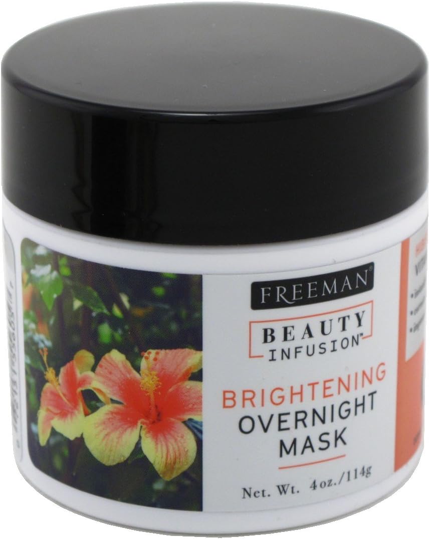 Freeman Beauty Infusion Mask Brightening 4 Ounce Jar (118ml) (2 Pack)