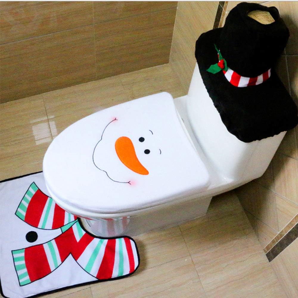 Best christmas toilet seat lid cover