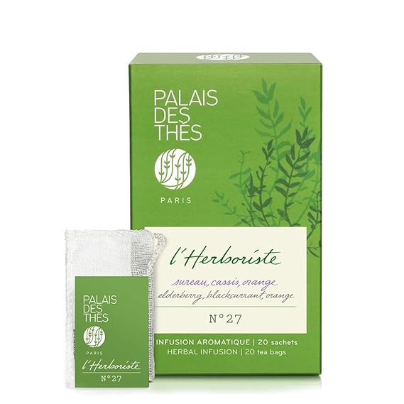 Palais Des Thés Sureau Cassis Orange Lherboriste N27