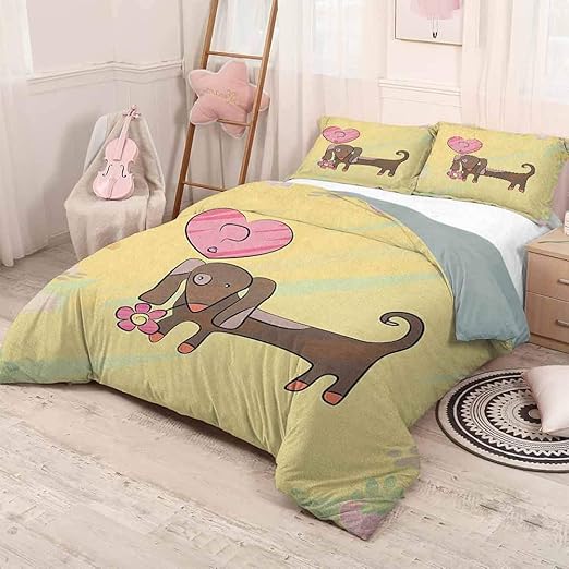 HELLOLEON Cangrejos Pure Bedding Hotel Lujo Ropa de cama estilo dibujos