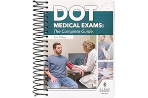 2024 DOT Medical Exam Guide Book, Complete Guide for Motor Carriers, CMV Drivers, and Medical Professionals, Spiralbound, 5” x 7”, English, J. J. Keller & Associates, Inc.