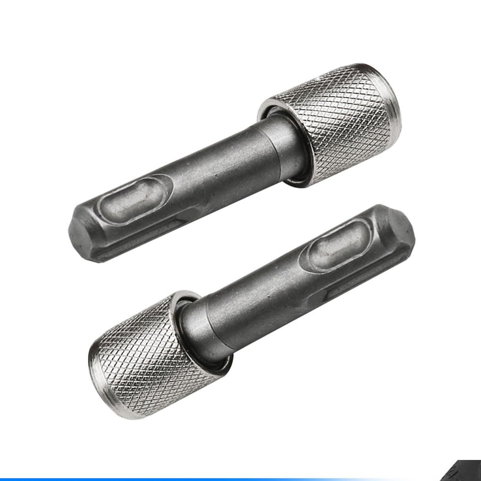 Generic 2 Pcs SDS Bit Adapter Hex Socket Drill Holder Converter SDS Socket Adaptor Set Bit Holder Adapter for Hammer Drills