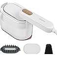 iRUNTEK 2-in-1 Steamer Iron & Clothes Steamer - Handheld Portable Garment Steamer, 1000W Powerful Steam with 30s Fast Heat-up,160ml Water Tank, Rotary Garment Iron, Ideal for Home & Travel, White