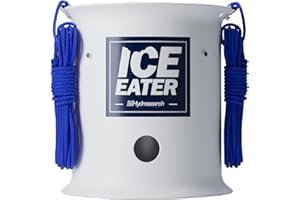 Ice Eater | P750.025 - .75 Horsepower, 115V, 25-Foot Power Cord | No Assembly Required | Pond De icer | Dock Bubbler Deicer | Marina De–Icer | Hydrasearch