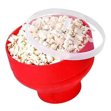eizur Microondas palomitas silicona Popcorn Popper plegable ...