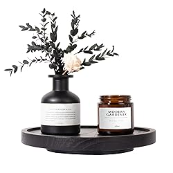 Wood Lazy Susan Organizer Kitchen Turntable for
