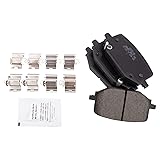 TRQ Rear Brake Pads Ceramic Compatible with