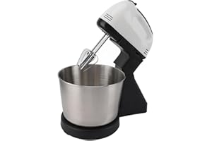 Electric Egg Beater Stand Mixer With 7 Speed Settings Powerful 100W Copper Motor Stand Mixer For Kneading Dough Whipping Crea