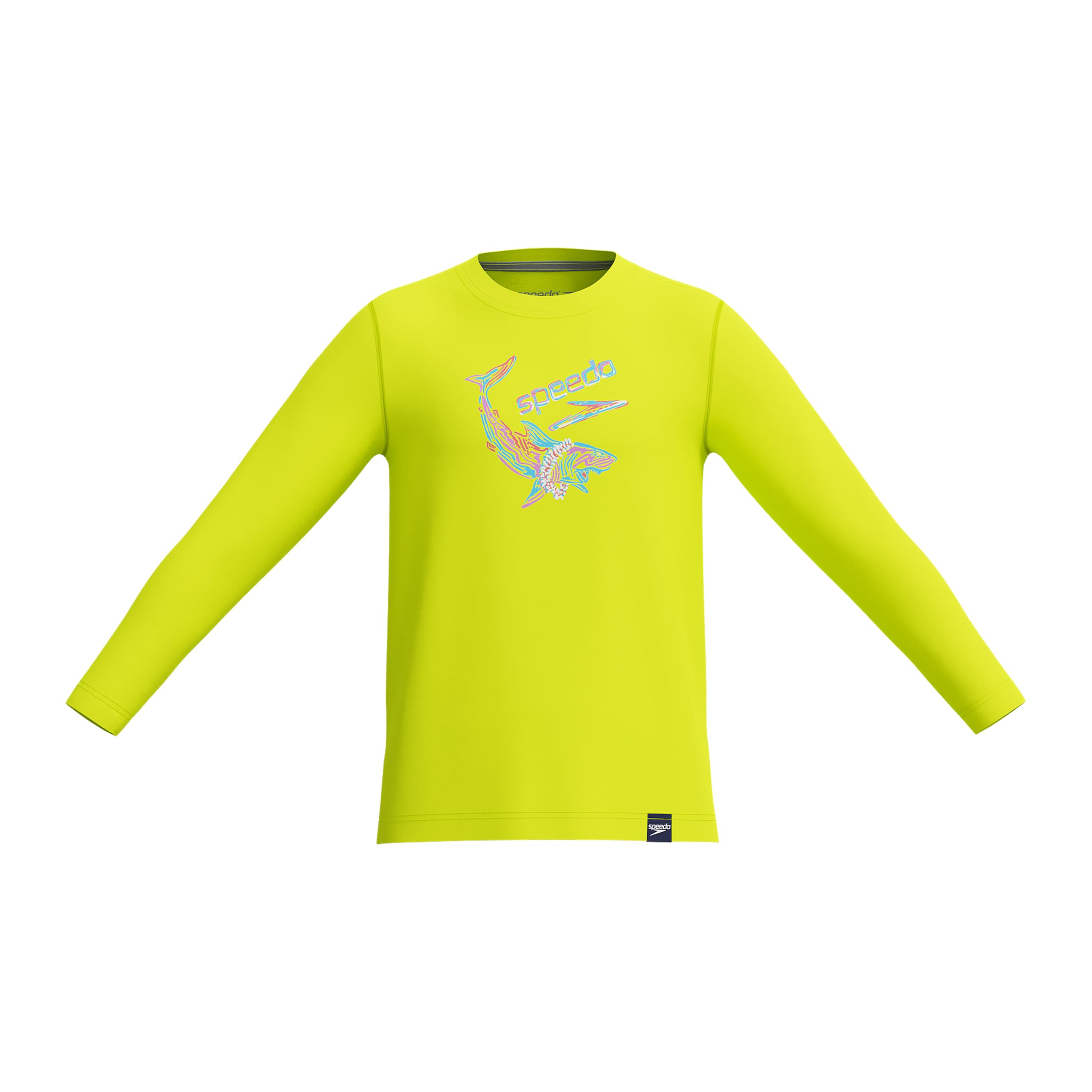 Speedo Boy’s Uv Swim Shirt Long Sleeve Tee Graphic