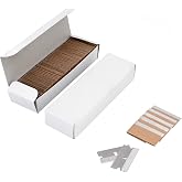JIKIOU 200PCS Single Edge Industrial Razor Blades | Industrial Scraper Blade, High Carbon Steel,Replacement Box Cutter Blades, Suitable for Removing Labels, Decals, Stickers