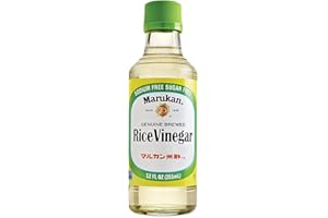 Marukan Genuine Brewed Rice Vinegar, 12 Ounce Glass Bottle (Pack of 1)