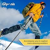 Glymnis Walking Poles 2 Pack Collapsible Poles Quick Lock 110-130cm view 9