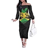 Srengjodk 2025 Chic Flag Dress Sexy One-Shoulder Bodycon Dress with Tummy Control S-4XL