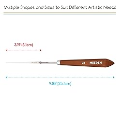 MEEDEN Artist Paint Palette Knife: 9.88" Flexible