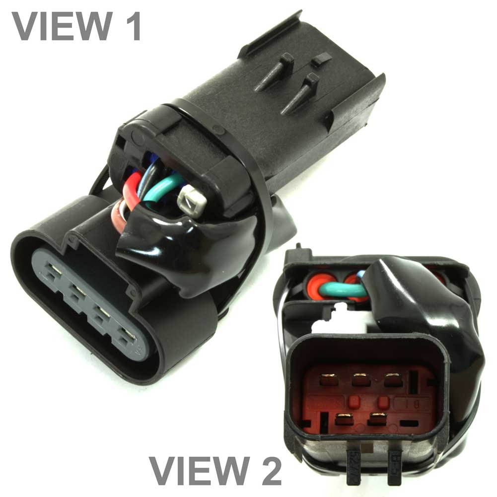 APDTY 05127710AA Windshield Wiper Motor 5Pin to 4Pin