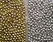 1000pcs Mix Silver/Gold Plated Tiny Metal Spacer Round Beads 3.2mm~Jewelry Making~