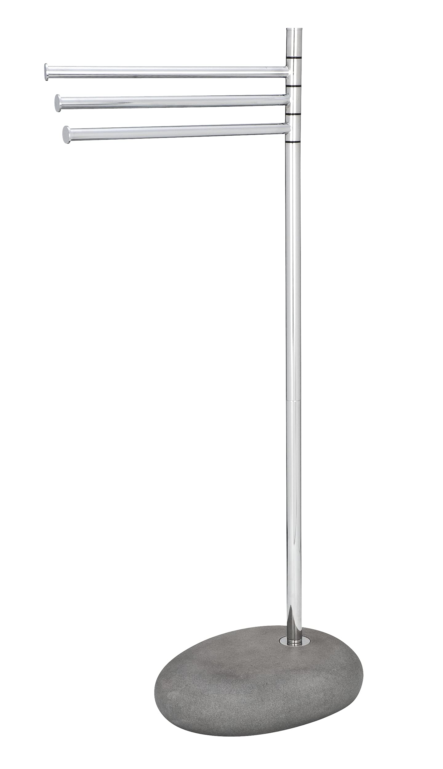 Wenko "Pebble Stone" 19493100 Towel Holder Grey