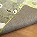 Ikeelife Cartoon Totoro Skid-Proof Washable Big Carpet Kids Nursery Entertainment Floor Area Rugs Baby Crawling Mat for Living Room/Bed Room Green,50x120cm/19.7