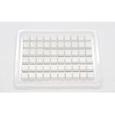 Ducky White Blank 132 Key MDA Profile PBT Keycap Set | High-density PBT keycap set, MDA profile, for mechanical keyboards with MX style switches