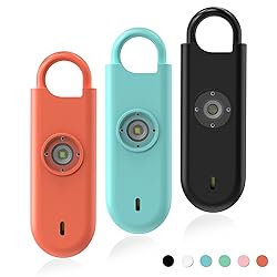 Fauxomor 140dB Personal Safety Alarm for Women, 3