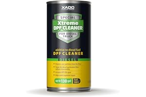 XADO Xtreme DPF Cleaner for Diesel Engine of Heavy Duty Machinery - Diesel Particulate Filter Restorer Additive - Fuel Tanks up to 130 Gal