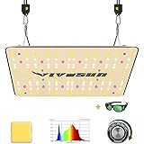 VIVOSUN Latest VS1000 LED Grow Light with Samsung LM301H Diodes & Sosen Driver Dimmable Lights Sunlike Full Spectrum for Indo